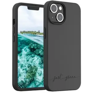 Comparateur de prix : Bigben Connected JUST GREEN Coque de Protection pour iPhone 14 Natura Recyclable Noir