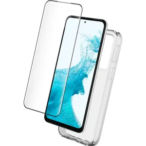 Bigben Connected Coque pour Samsung Galaxy S23 Souple Transparente Verre Trempé 9H pas cher