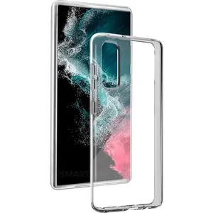 Bigben Coque pour pour Samsung Galaxy S23 Ultra 5G Silisoft souple Transparente TU