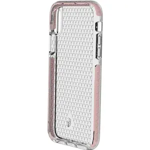 Bigben Connected Coque Renforcée iPhone X/XS LIFE Garantie à vie Contour Rose Force Case - Neuf pas cher