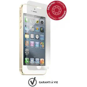 Comparateur de prix : Forceglass Film de protection d'écran en verre trempé pour iPhone5/5S/SE/5C