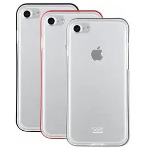 Bigben Connected Bumper - CBP - 3in1 - Silver - Compatible iPhone 6/7/8 - Lot de 3 bumpers