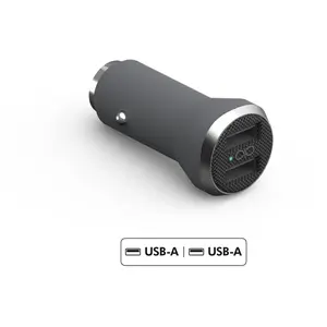 Comparateur de prix : Bigben Connected Force Power chargeur voiture iPhone / smartphone USB 2 x 2,4 A