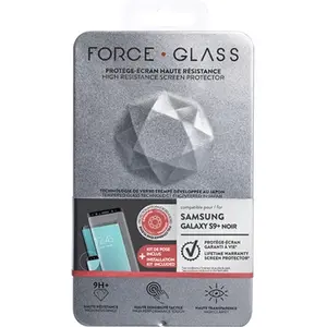 Comparateur de prix : Bigben Connected Protège-écran verre trempé Force Glass et kit de pose pour Samsung Galaxy S9+