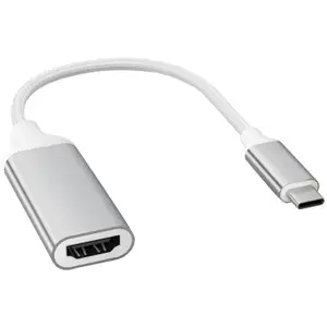 Force Power Adaptateur USB C vers HDMI Hight Speed Renforcé Blanc