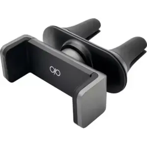 Support smartphone FORCE POWER Pour grille aération Noir recyclé