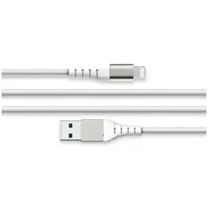Comparateur de prix : Force Power Câble Renforcé USB A/Lightning 3m - 2.4A Blanc Blanc