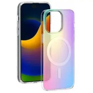 Comparateur de prix : BigBen Connected Coque MagSafe Hybride aux Reflets Holographiques pour iPhone 15
