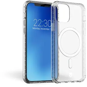 Comparateur de prix : Coque Renforcée AIR Compatible MagSafe pour iPhone 15 Transparent