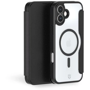 Comparateur de prix : Etui Folio Renforcé Forcecase compatible MagSafe pour iPhone 16 Noir