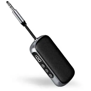 Adaptateur 2 en 1 Bluetooth émettteur + récepteur Jack 3,5mm Noir Forc...