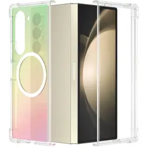 Comparateur de prix : Bigben Connected Coque MagSafe Z Fold 6 Semi-transparente Irisée