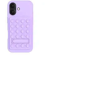 Bigben Pack coque violette + ventouse stand pour iPhone 17 pas cher