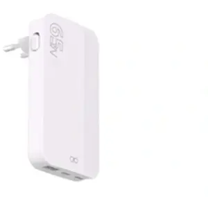 Comparateur de prix : CS 65W USB A+C+C PD GaN Pliable Recycle Blanc