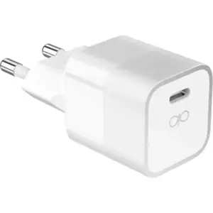 Chargeur Gan 30w Secteur Usb-c Power Delivery Origine France Blanc Force Power