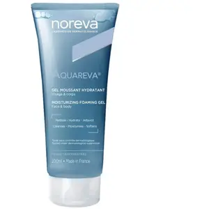 NOREVA Aquareva Gel Moussant Hydratant Visage et Corps 200ml pas cher