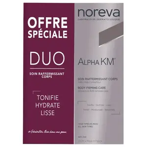 Noreva Alpha KM Soin Anti-Age Raffermissant Corporel Lot de 2 x 200ml pas cher