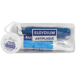 Comparateur de prix : Elgydium Trousse Voyage Adulte (1 BAD + 1 dentifrice anti-plaque 50ml)