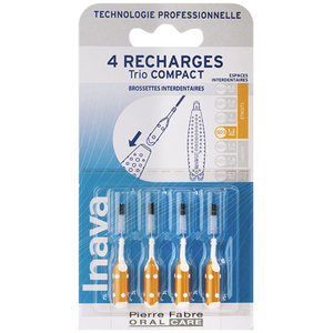 Comparateur de prix : Inava Recharge Orange (ISO 3) - brossette interdentaire