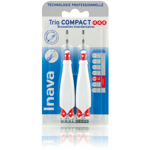 Inava Brossettes 1.5mm Trio Compact 444 Espaces Larges 3 rechargesVendu paramazon
