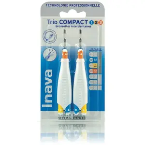 Inava Brossettes Trio Compact 1. 2. 3 Espaces Étroits 6 rechargesVendu pardocmorris