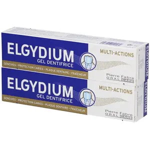 Elgydium Gel Dentifrice Multi-Actions Lot de 2 x 75 mlVendu paramazon