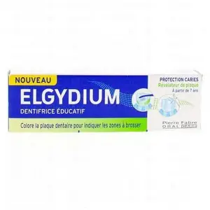 Comparateur de prix : Pierre Fabre Oral Care - Elgydium Dentifrice Révélateur de Plaque 50ml
