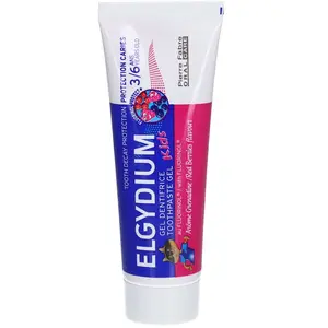Elgydium Kids Gel Dentifrice au Fluorinol | Arôme grenadine pas cher