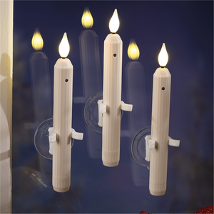 TempsL Lot de 6 bougies LED ventouse pas cher