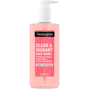 Gel nettoyant Pamplemousse rose Visibly Clear Neutrogena 200 ml pas cher