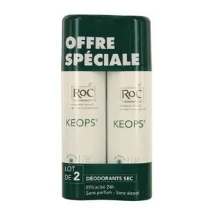 Roc Keops déodorant sec 150ml x2