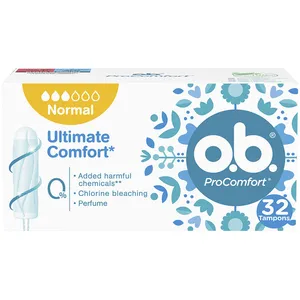 Comparateur de prix : O.B. Procomfort Normal Tampón 32 Uds
