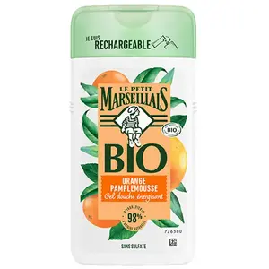 Le Petit Marseillais Gel Douche Bio Energisant - Orange Pamplemousse pas cher