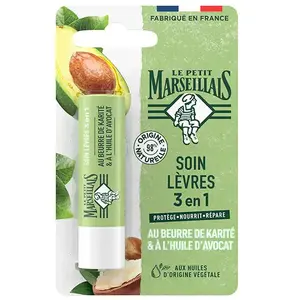 Comparateur de prix : Le Petit Marseillais Soin Lèvres 3 en 1 Beurre de Karité Huile d'Avocat 4,9g