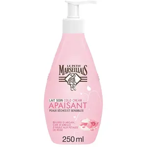 Le Petit Marseillais | Lait Soin Cold Cream Apaisant Peaux Sèches et S... pas cher
