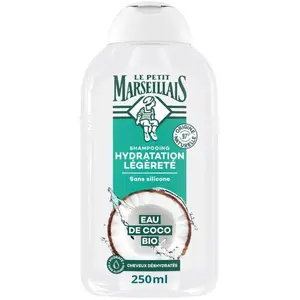 Comparateur de prix : Le Petit Marseillais Shampooing Hydratation Légèreté - Eau de Coco Bio