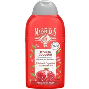 Comparateur de prix : Le Petit Marseillais Shampooing Couleur Sublime - Pulpe de Grenade Bio