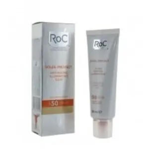 ROC Soleil-Protect fluido fluido antiarrugas alisador SPF50+ 50ml pas cher