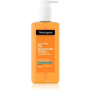 Neutrogena Clear & Defend gel nettoyant à l'acide salicylique 2% 200 ml pas cher
