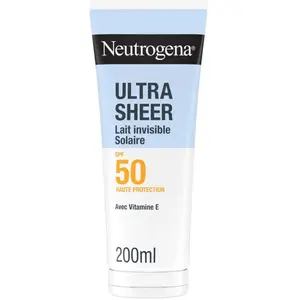 Neutrogena Ultra Sheer Body Invisible Hydrating Lotion Sunscreen SPF50 pas cher