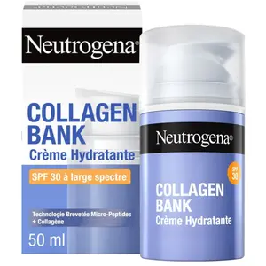 Neutrogena Collagen Bank SPF30 Moisturiser 50ml pas cher