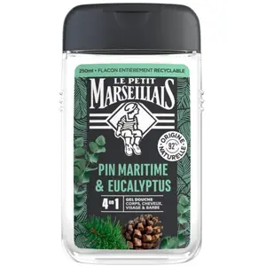 Comparateur de prix : Le Petit Marseillais Gel Douche Homme Pin & Eucalyptus 250ml