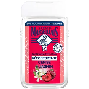 Comparateur de prix : Le Petit Marseillais Gel Douche Extra Doux Réconfortant Cerise & Jasmi...