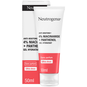 Comparateur de prix : Neutrogena Gel Hydratant Anti-Boutons+ avec 4% Niacinamide et Panthénol