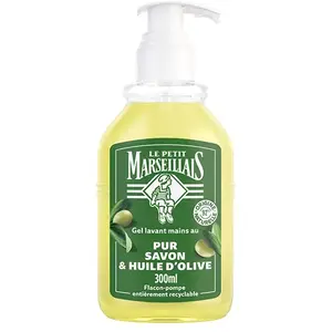 Comparateur de prix : Le Petit Marseillais Gel Lavant Mains Pur Savon & Huile d'Olive 300ml