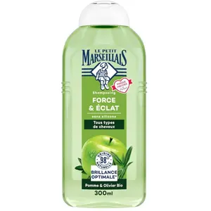 Comparateur de prix : Johnson&Johnson Santé Beauté Le Petit Marseillais Shampooing Force Éclat Pomme Olivier Bio 300 ml