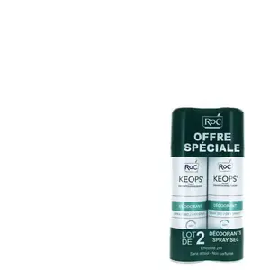 Roc Roc Keops Déodorant Spray Sec 24h Lot De 2 X 150ml - Roc - DéodorantVendu parrakuten