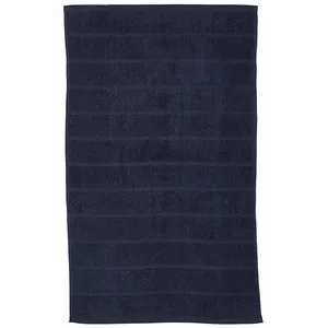 TODAY Tapis de bain uni en Coton Bleu marine 50x80 cm pas cher