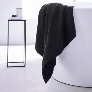 Today Maxi Drap de Bain 90 x 150 Coton TODAY Essential Fusain pas cher