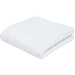 TODAY Serviette de toilette unie en coton 450 g/m² blanc 50x90 cm